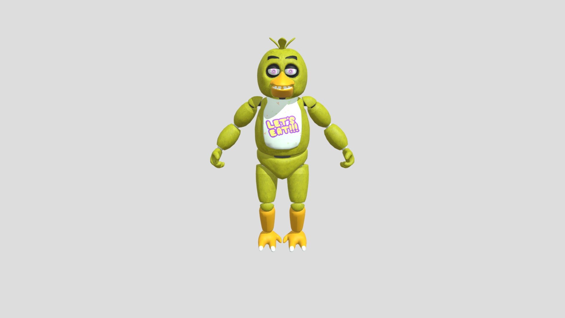 Splinks Chica Download Free 3D Model By Gh4xt3r Ae48952 Sketchfab   13e6c89730274109af541d951bcfa772 