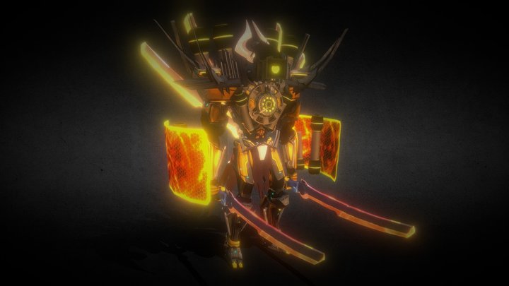 Battle Armor Sonar Titan 1/2 (Virlance) 3D Model