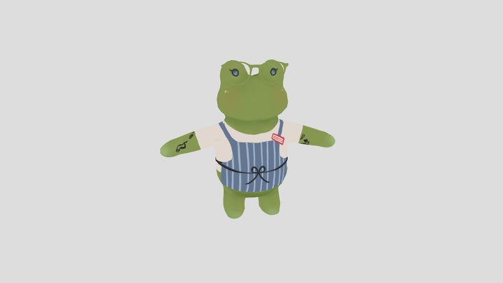 Thinking 3D Model