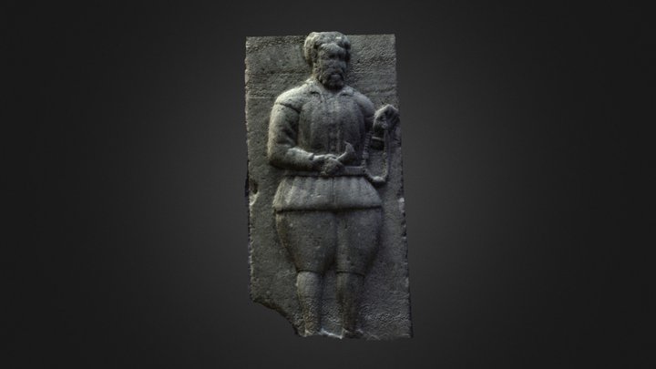 Lauda gremial de Cálago 3D Model