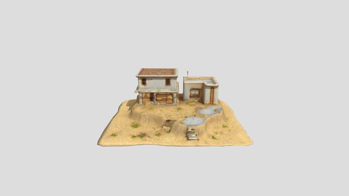 Clifftop Retreat 3D Model