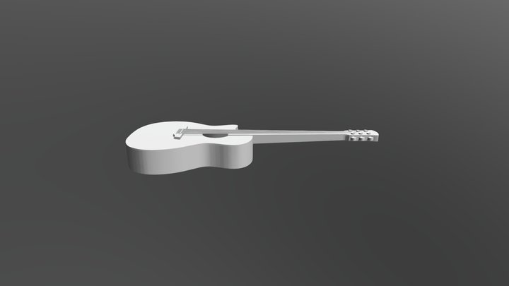 Guitar 3D Model