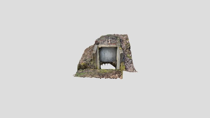 Concealed Bunker 3D Model