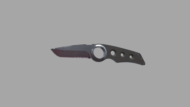 Gerber Remix Tactical Folding Knife 3D Model