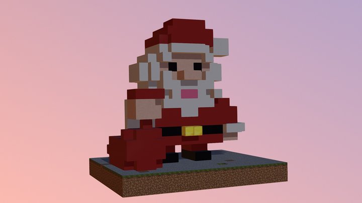 Santa Claus 3D Model