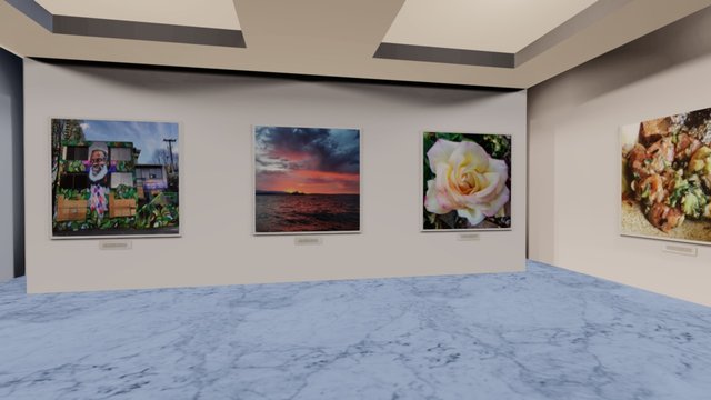 Instamuseum for @lechatbon 3D Model