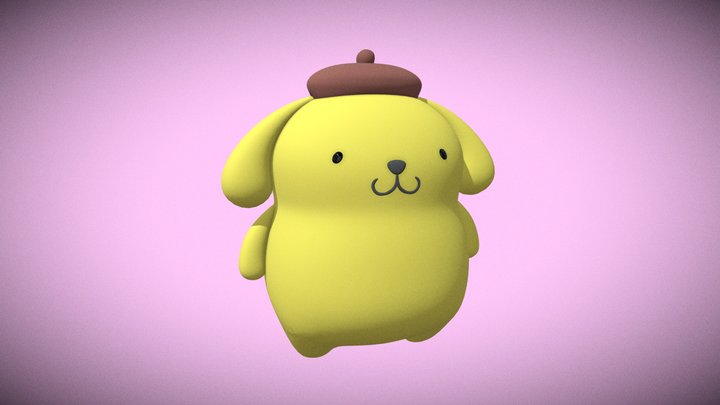 Pompompurin 3D Model