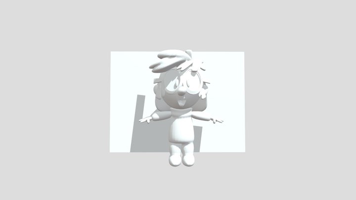 LISA LOUD FROM THE loud house 3D Model