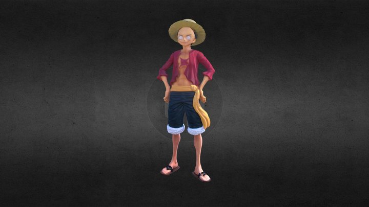 Monkey-d-luffy 3D models - Sketchfab