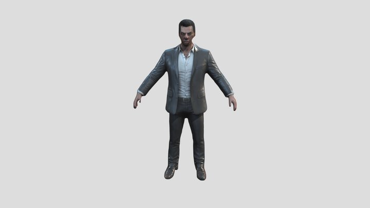 Realistic Game Ready Character 3D Model (Free) 3D Model