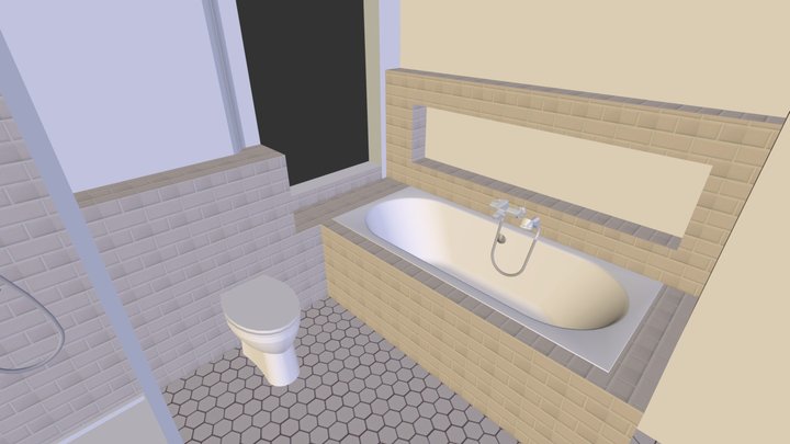 2 Ryedale Bathroom 3D Model