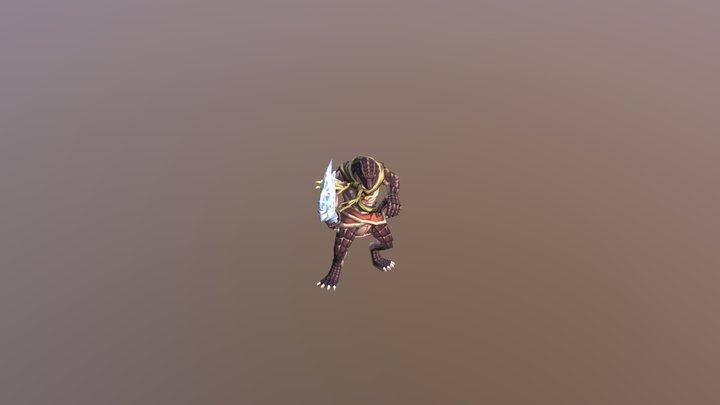 Zaryusu Shasha (Overlord) 3D Model