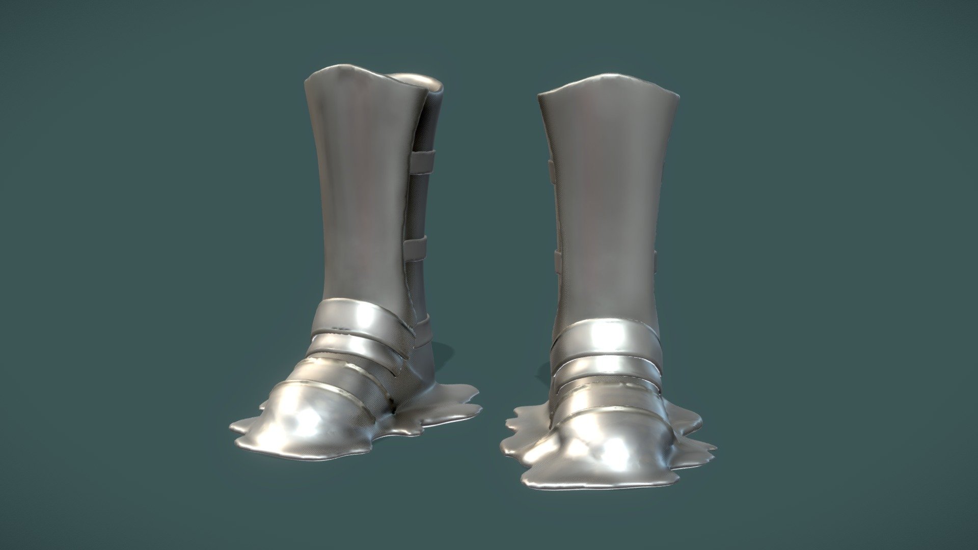 Day 16: Melting Armor - Download Free 3D model by Katerina Novakova ...