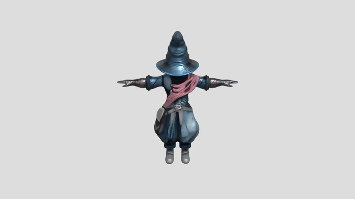 black mage 3D Model