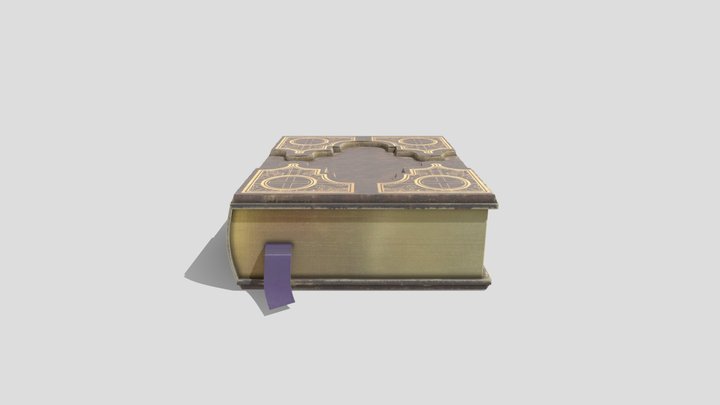 Ornate Bible 3D Model