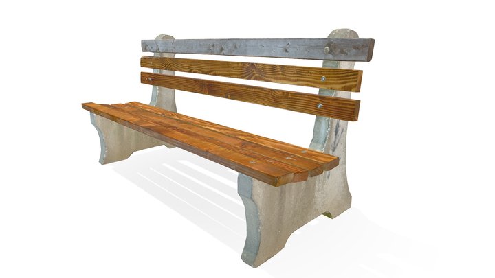 Bench Baltimore US 3D Model