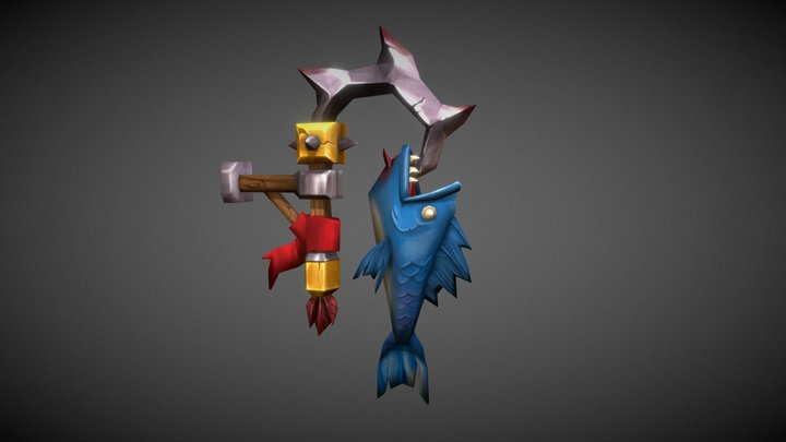 Hearthsign - Orc Fisherman 3D Model