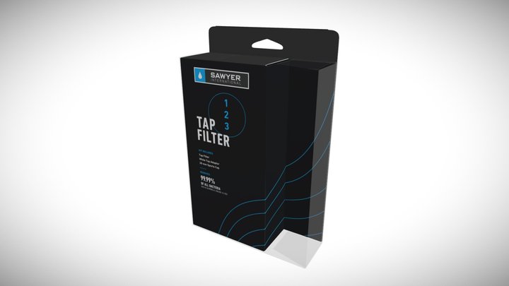 Sawyer Tap Filter Box 02 3D Model