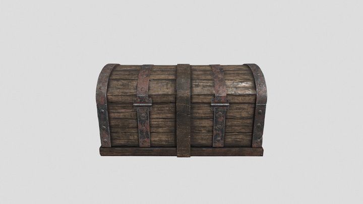 Medieval-chest Example 3D Model
