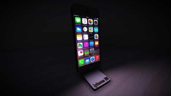 Iphone 5S 3D Model
