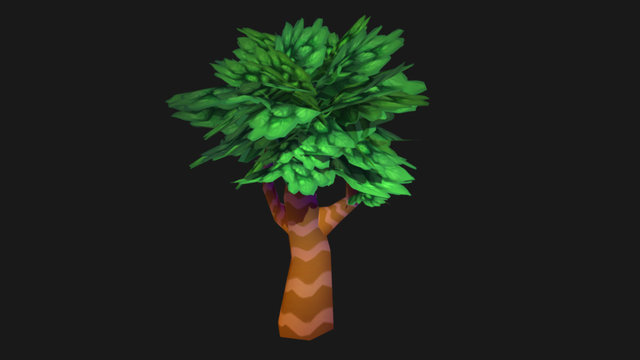 Happy Little Tree 3D Model