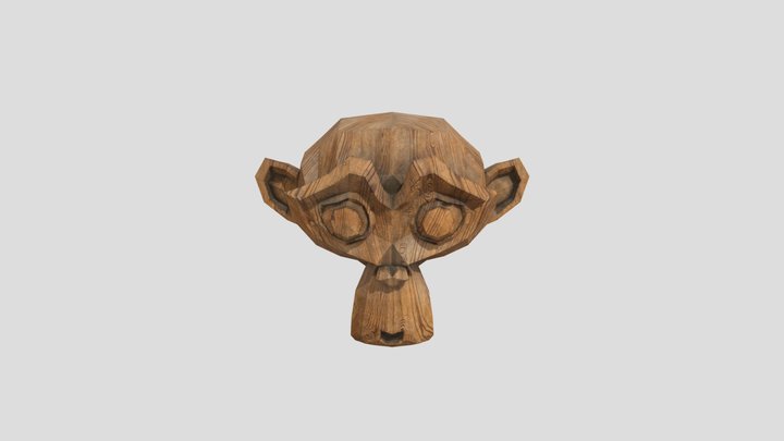 Monkey 3D Model