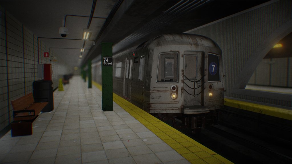 FREE // Subway Station & R46 Subway