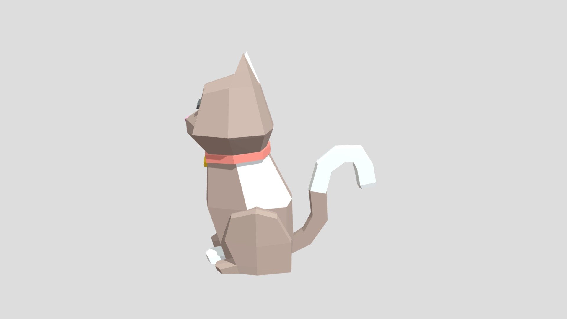 Cat from Poly by Google — Sketchfab embed 3D viewer