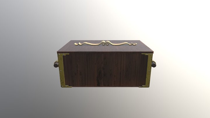 Semi Valuable Chest 3D Model