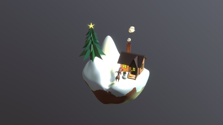Christmas island 3D Model
