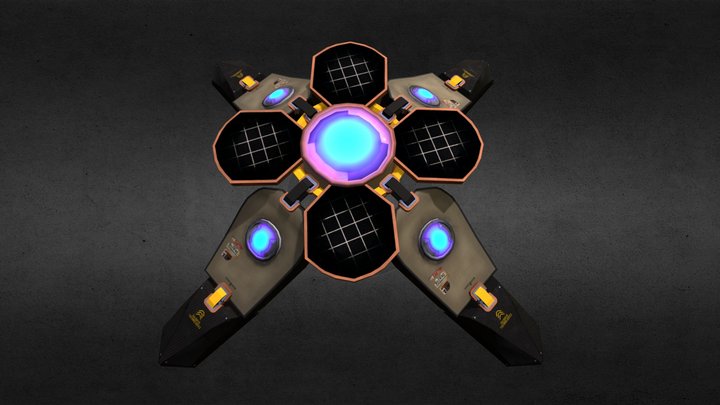Hologram Base 3D Model