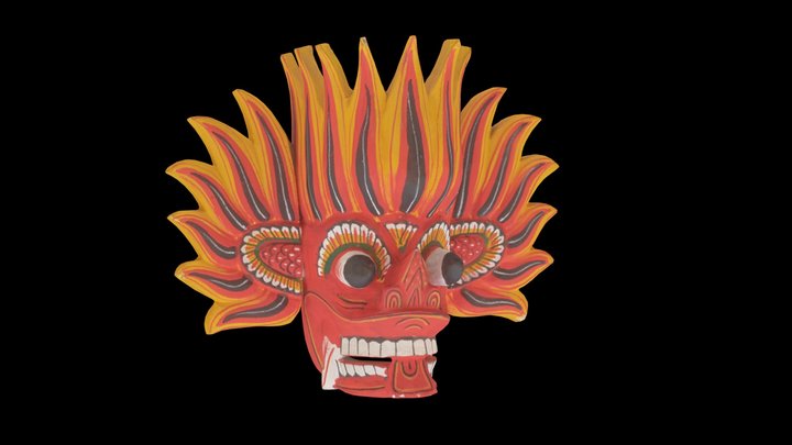 Sri Lanka mask 3D Model
