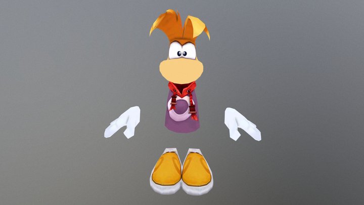 Rayman 3D Model