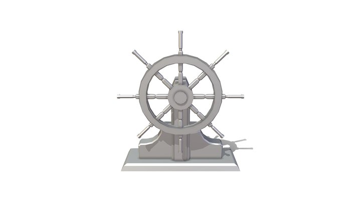 Ship-wheel 3D Model