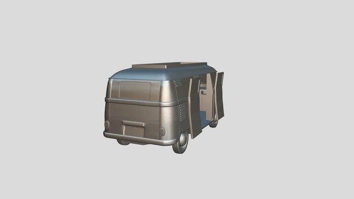 Bun Van Bed by Circu 3D Model