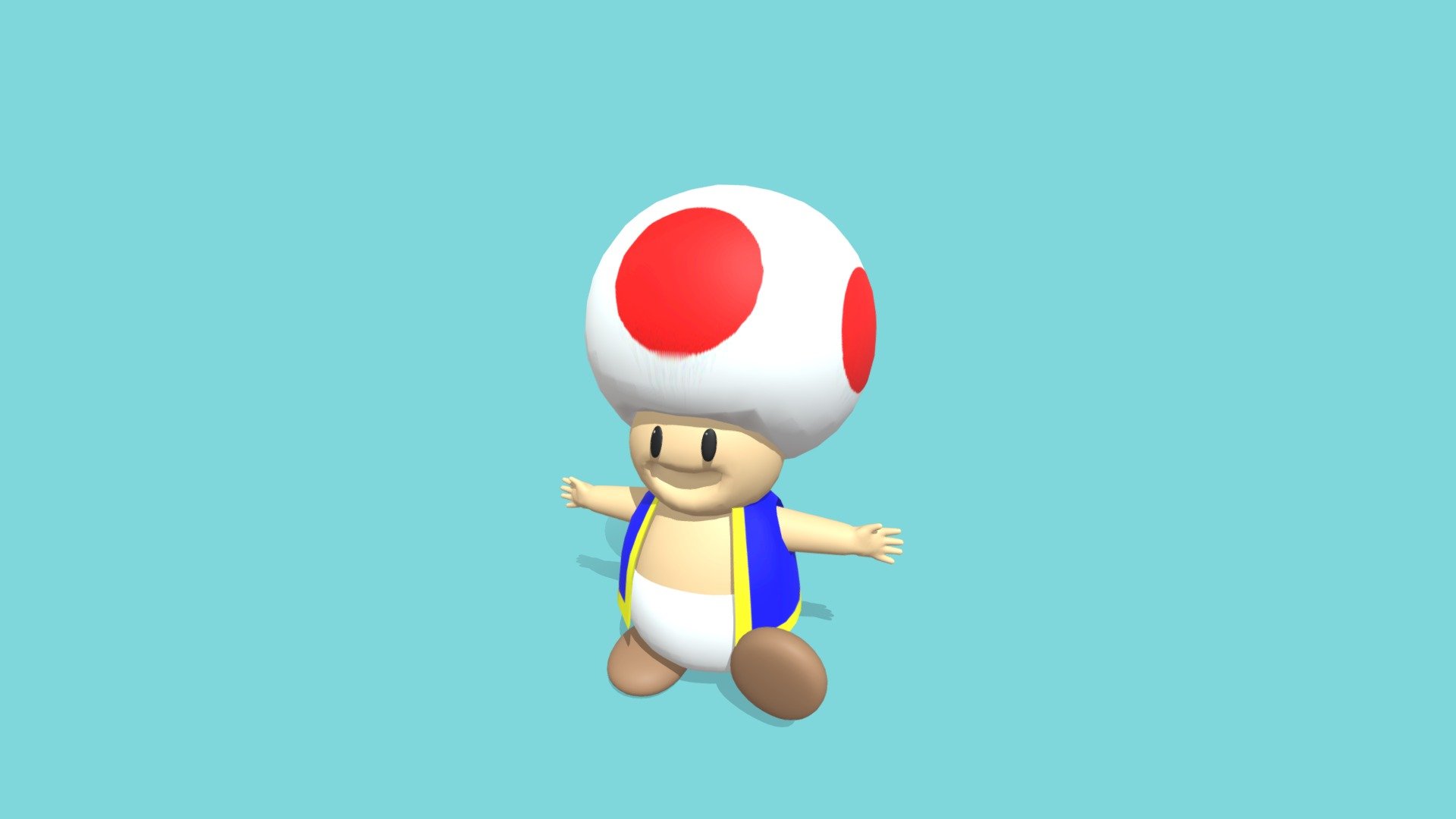TOAD XD :) - 3D model by Satandustt [ae621f2] - Sketchfab