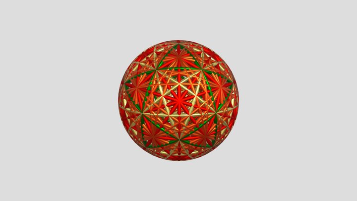 Flower basis life water all oracle 3D Model