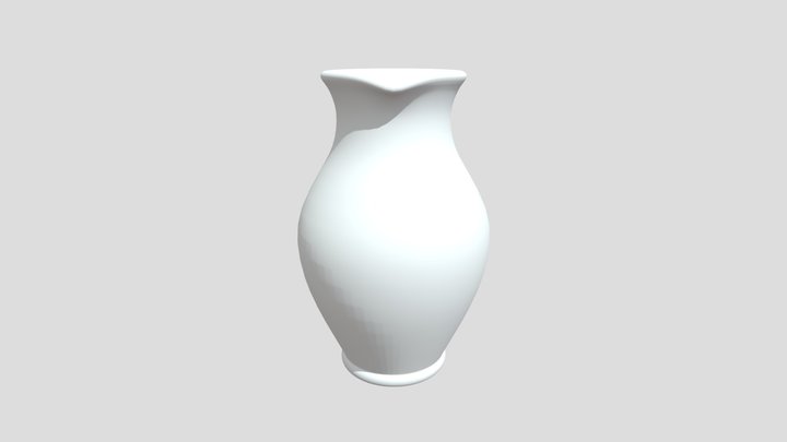 Flower Vase 3D Printable Model