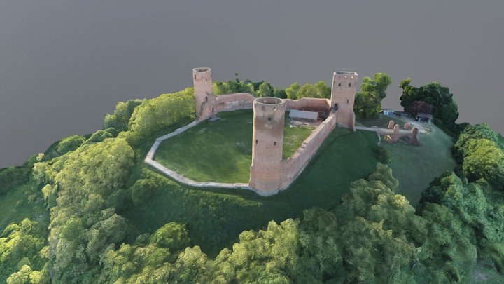 Czersk Castle - Poland - Europe - 3D Model 3D Model