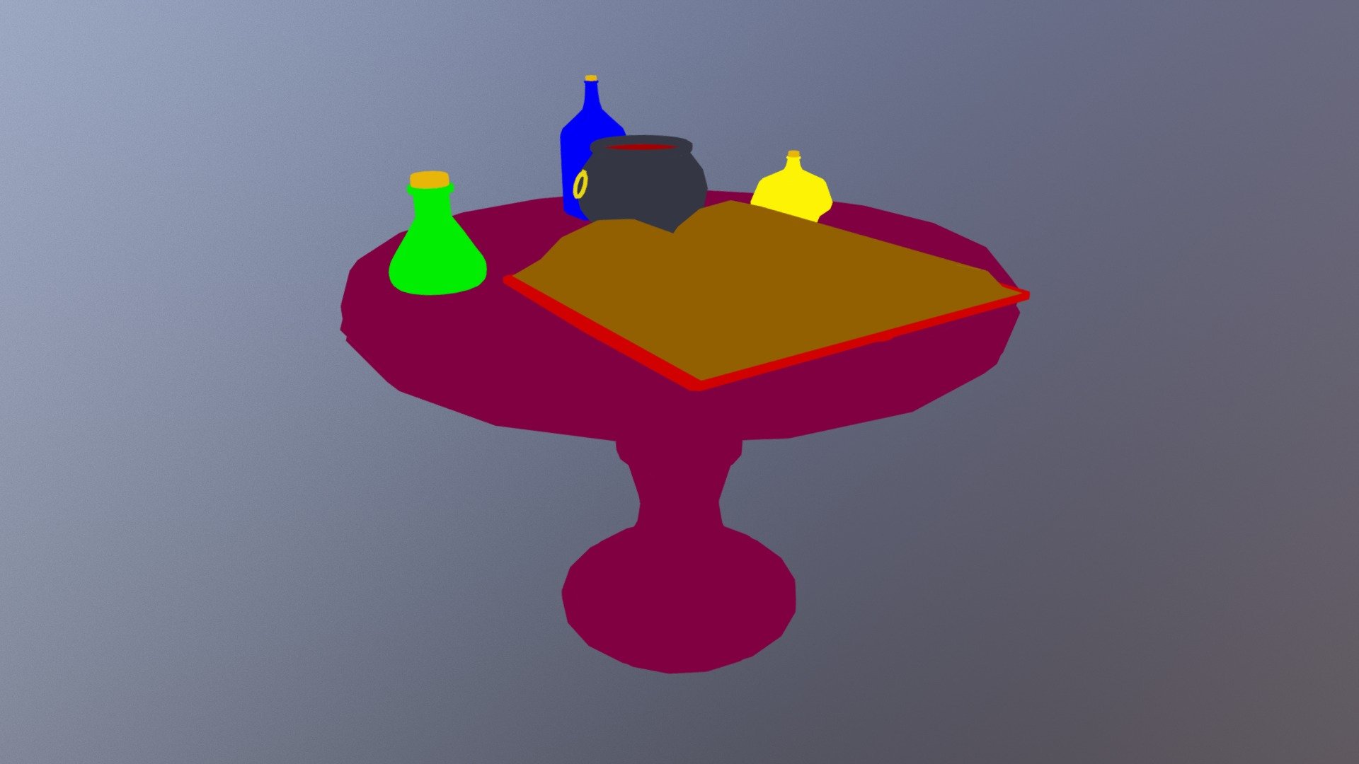 Alchemy Table Colored