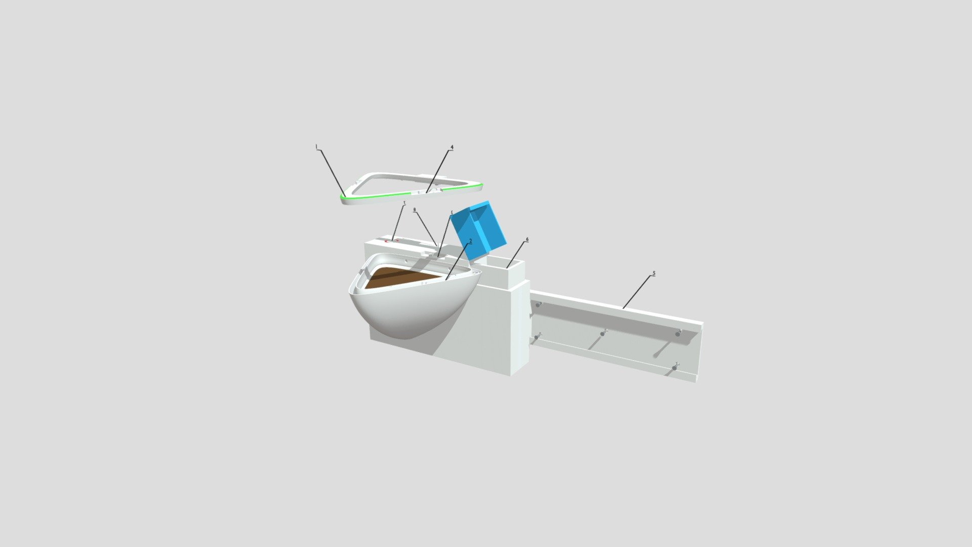 Clover5 Exploded View