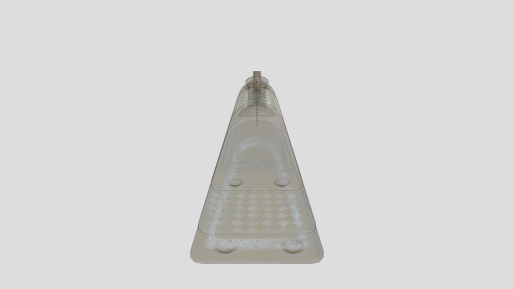 Postwar 20l Triangular Jerrycan Yellow