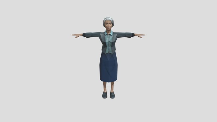Crowd Female_01 – Modèle 3D gratuit STL
