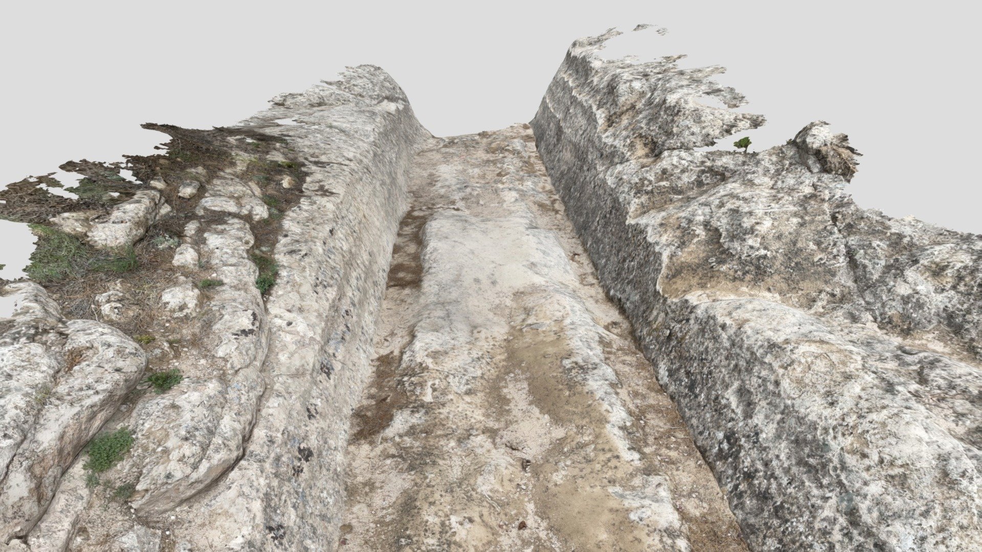 Oregon Trail ruts (Guernsey, Wyoming)