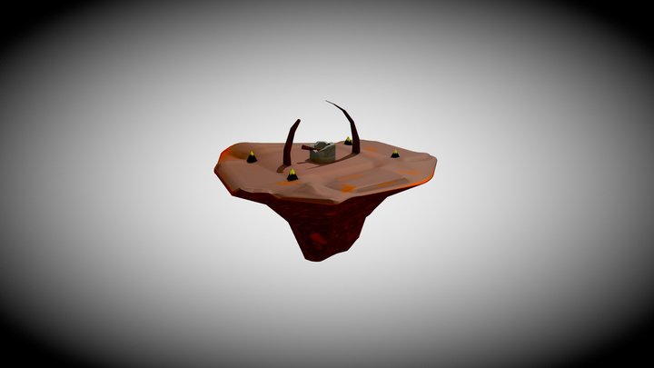 Hell Scape 3D Model