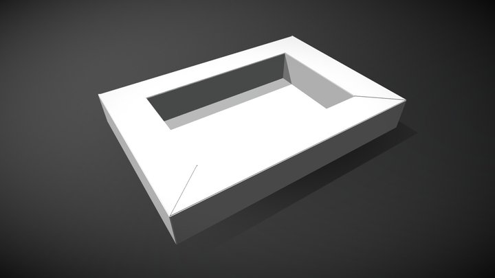 Central hole luxury divider 3D Model