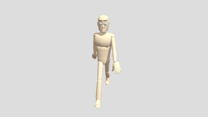 FK Walk 3D Model