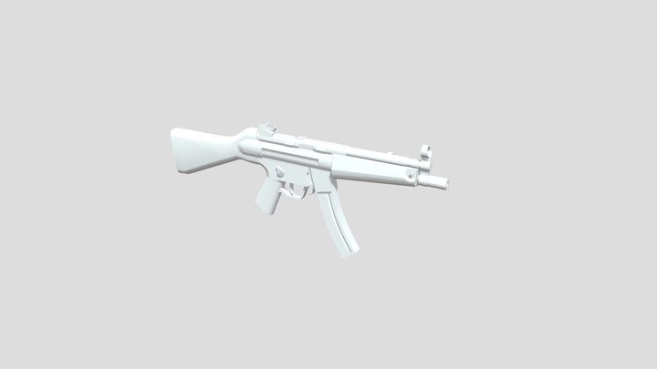 MP5 3D Model