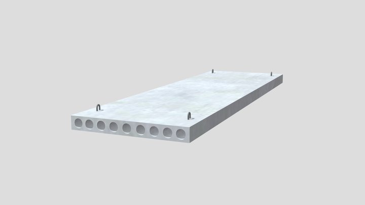 99 Плиты перекрытия ПК 3D Model