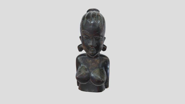 Busto con figura femenina (ET-CC/ELJ-6) 3D Model